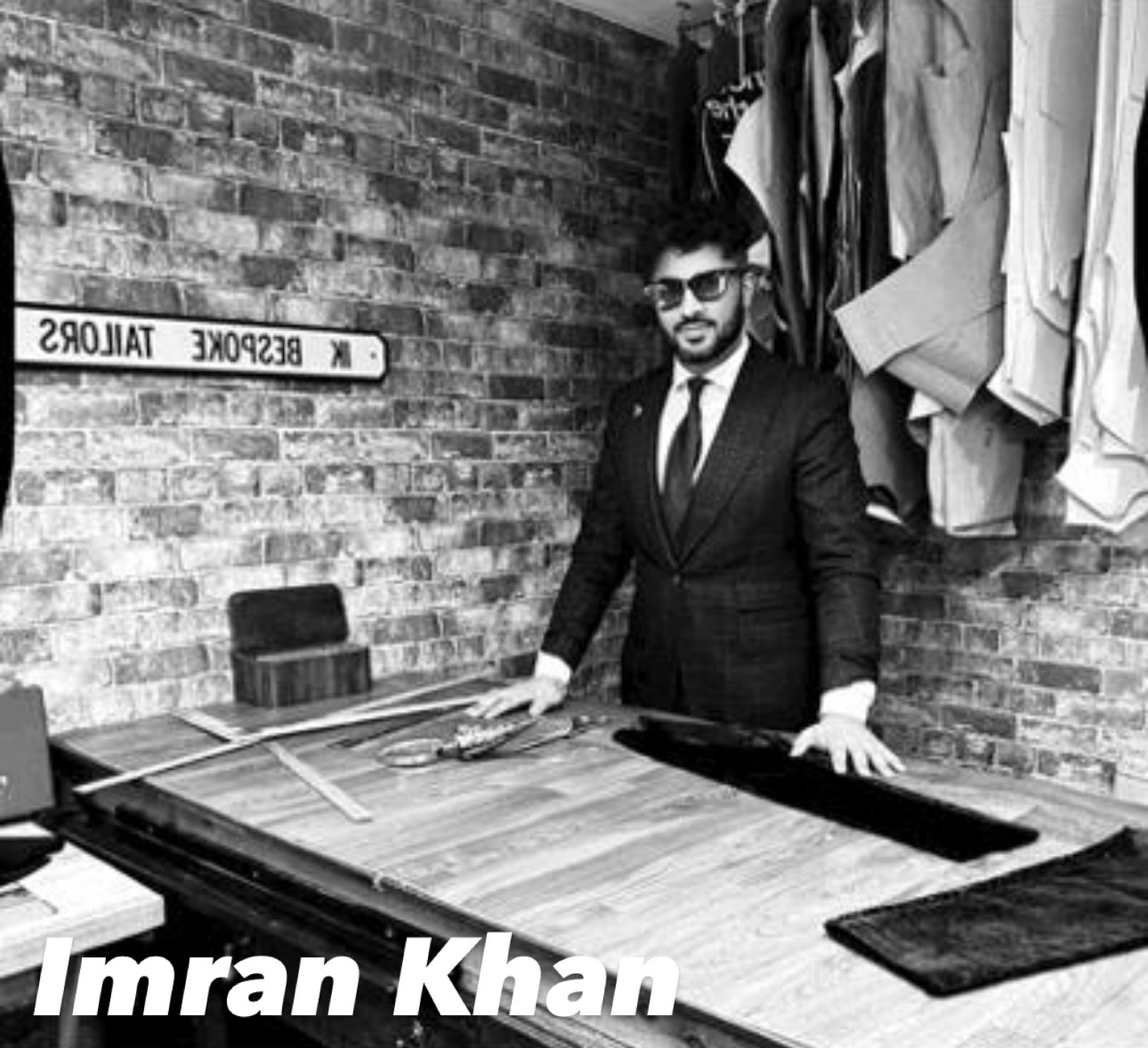 Imran Khan, founder, tailor and designer at IK Collection
