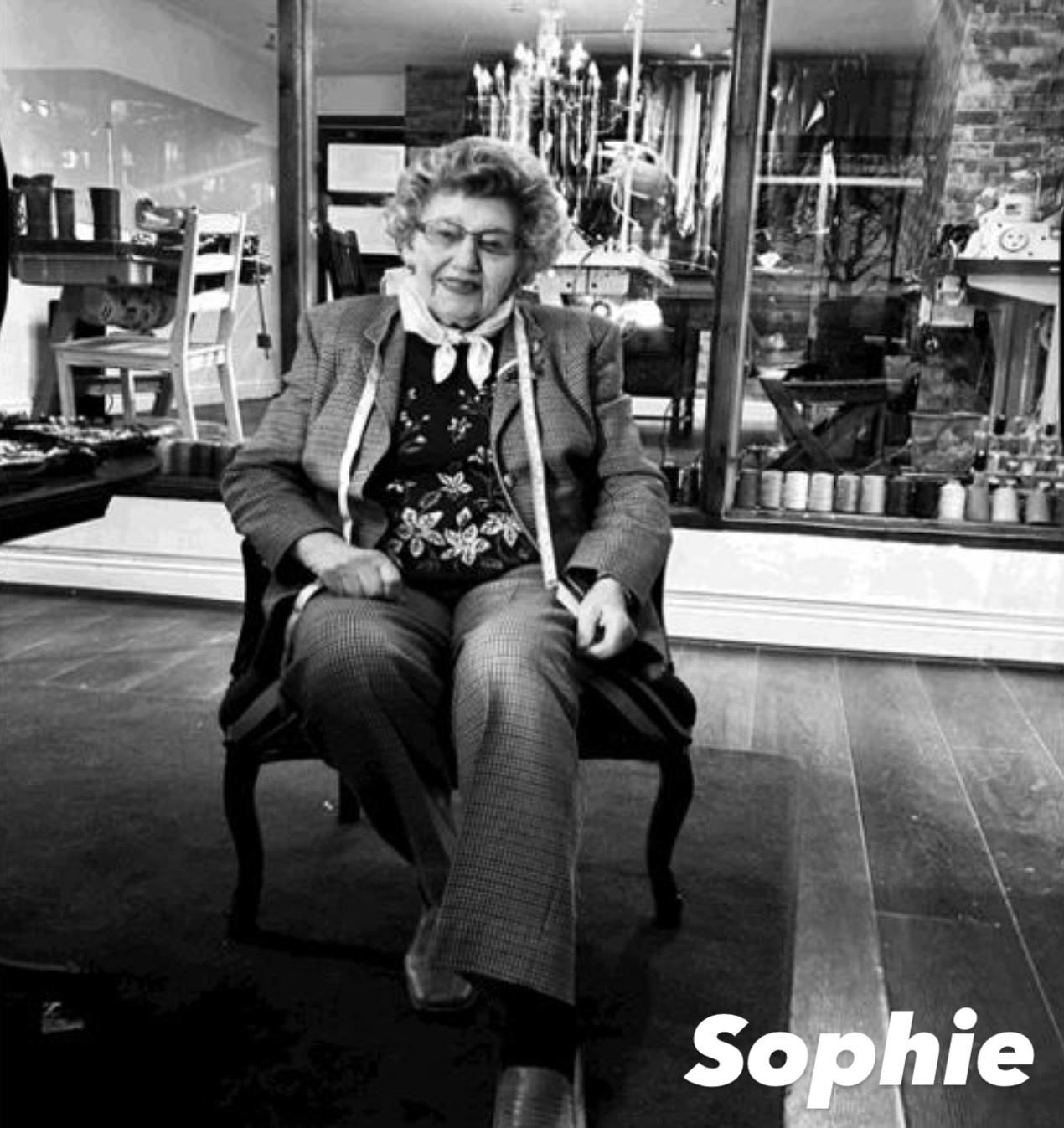 Sophie, tailoress at IK Collection