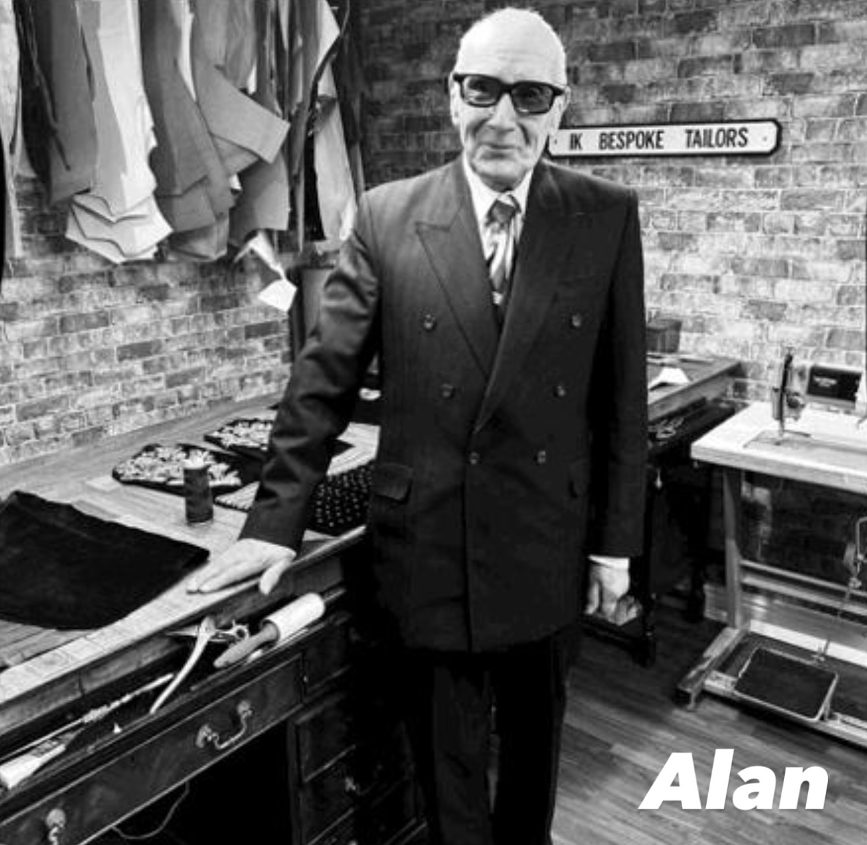 Alan, senior tailor at IK Collection
